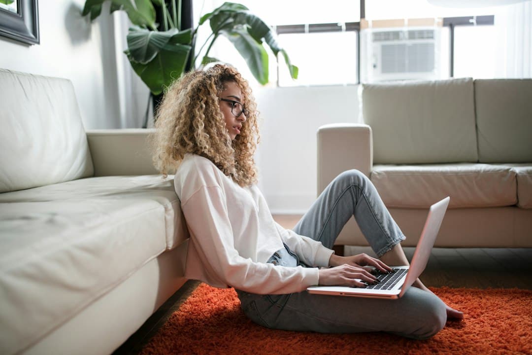 A therapist's office with a laptop open on a desk, symbolizing the importance of tracking therapy practice KPIs.